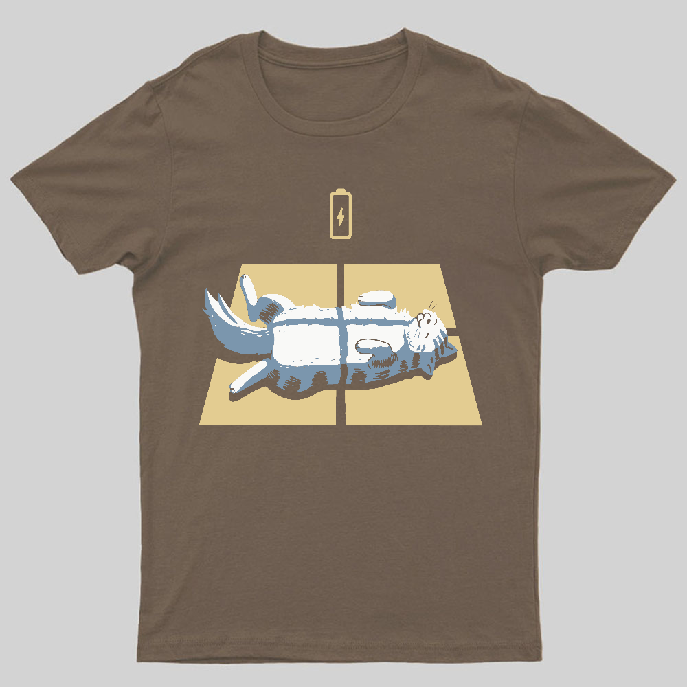Solar Charging Nerdy T-Shirt