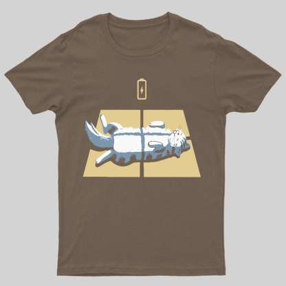 Solar Charging Nerdy T-Shirt