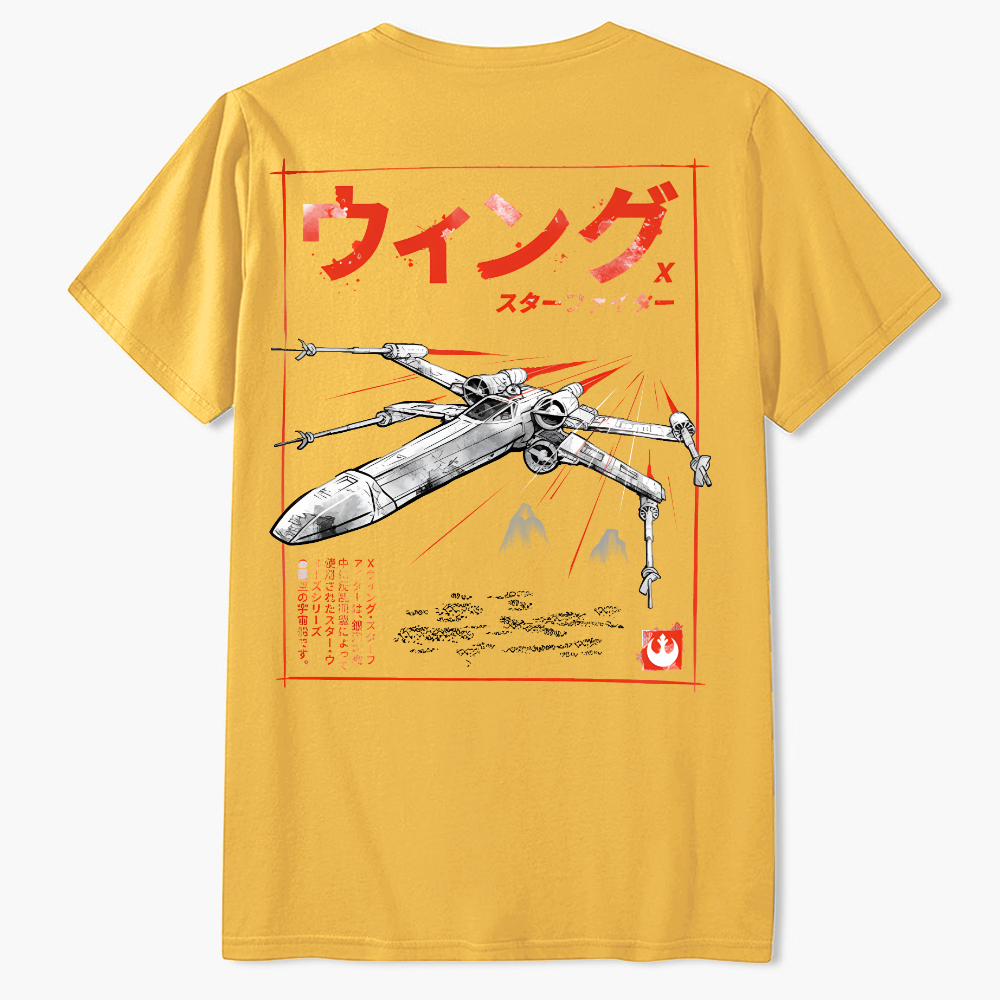 X-Wing Sumi-E Geek T-Shirt