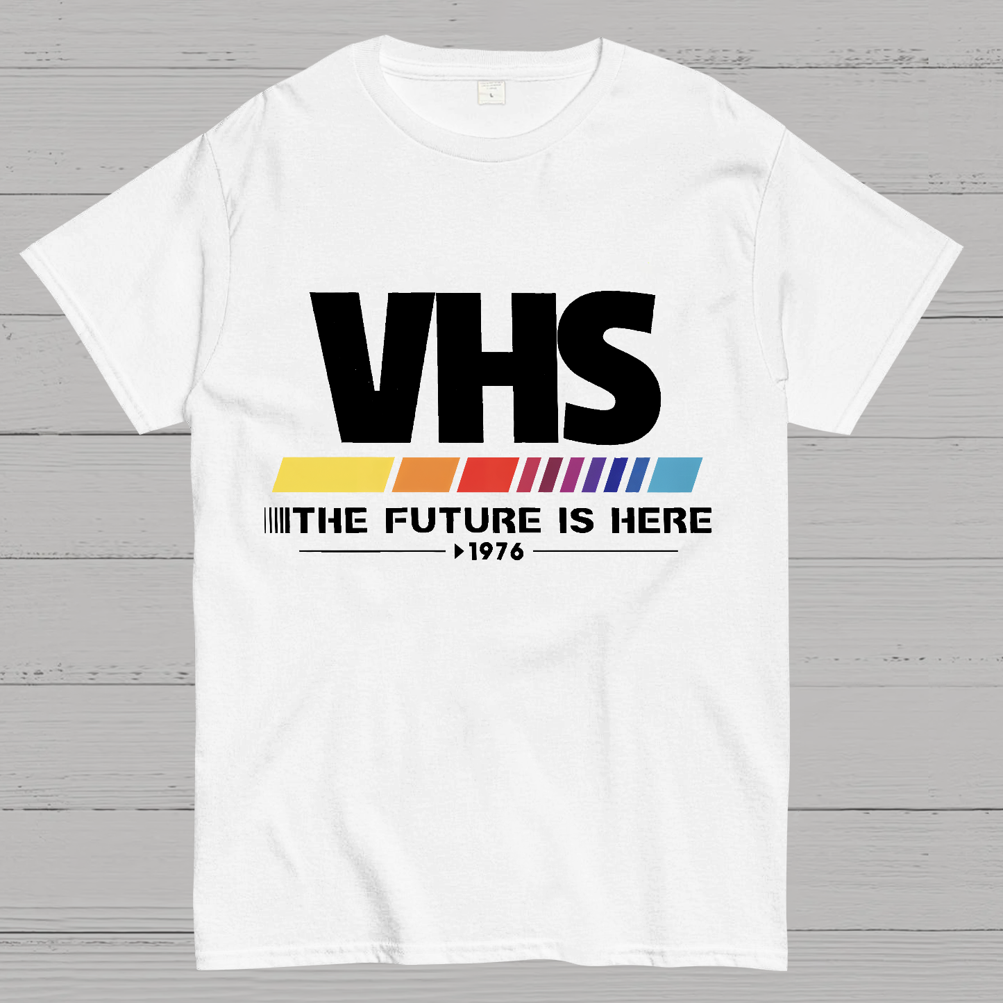 VHS - The Future is Now Geeky T-Shirt