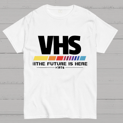 VHS - The Future is Now Geeky T-Shirt