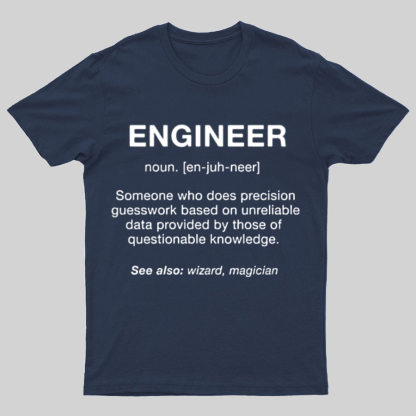 Engineer Noun - Engineering Shirt - Funny Engineer Job Shirt