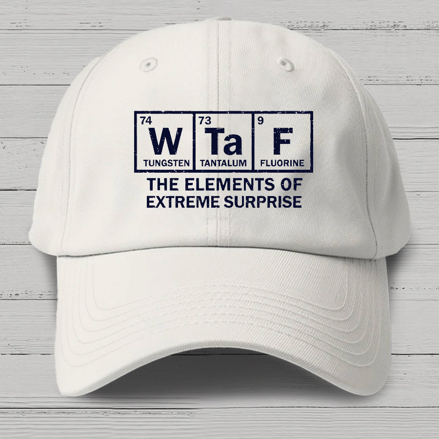 The Extreme Element of Surprise Cotton Hat