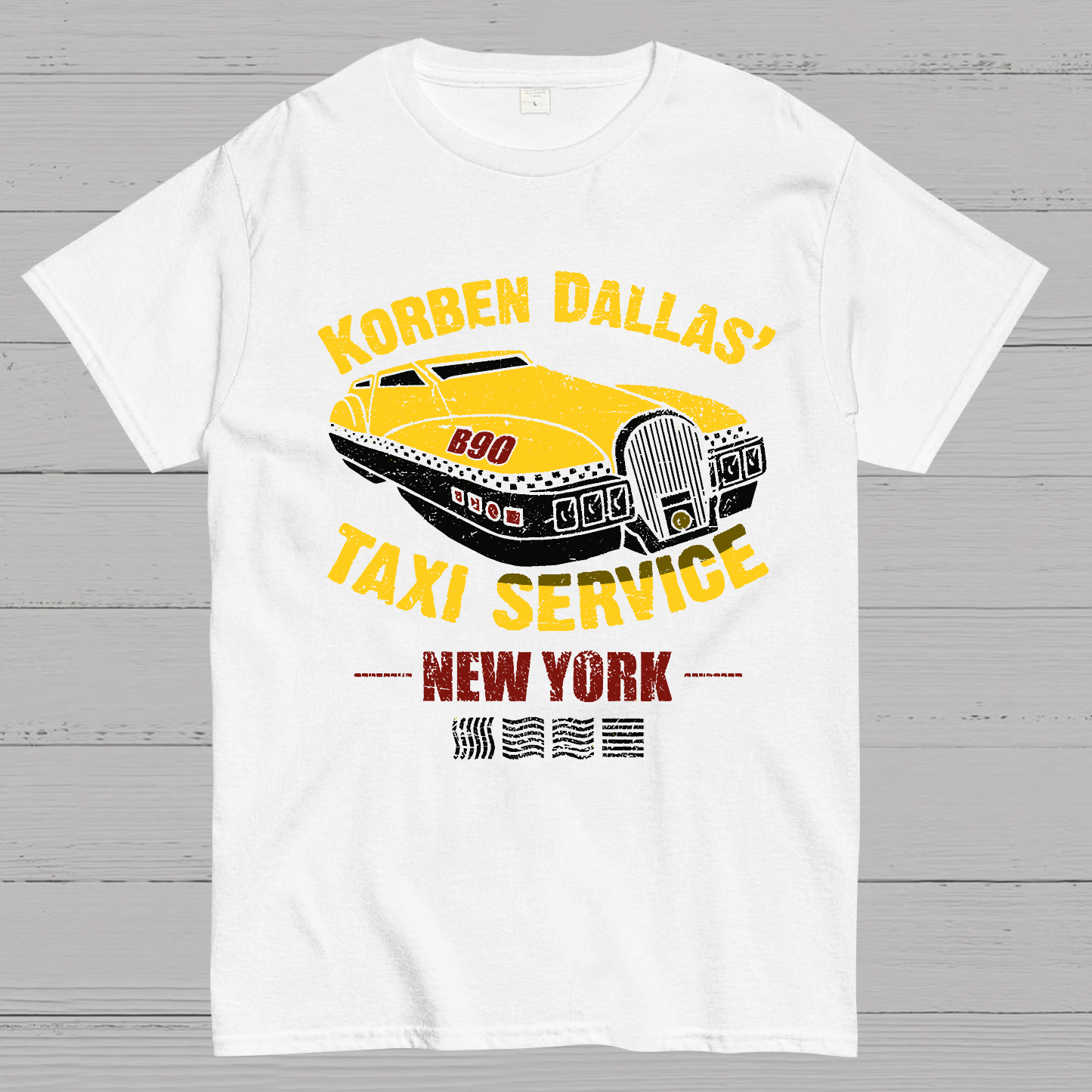 Korben Dallas' Taxi Service The fifth Nerdy T-Shirt