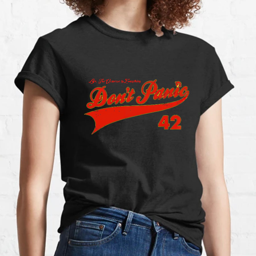 Dont Panic Geeky T-Shirt