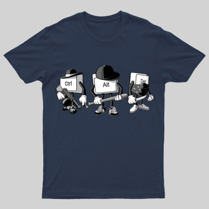 Computer Mafia Funny IT Geeky T-Shirt