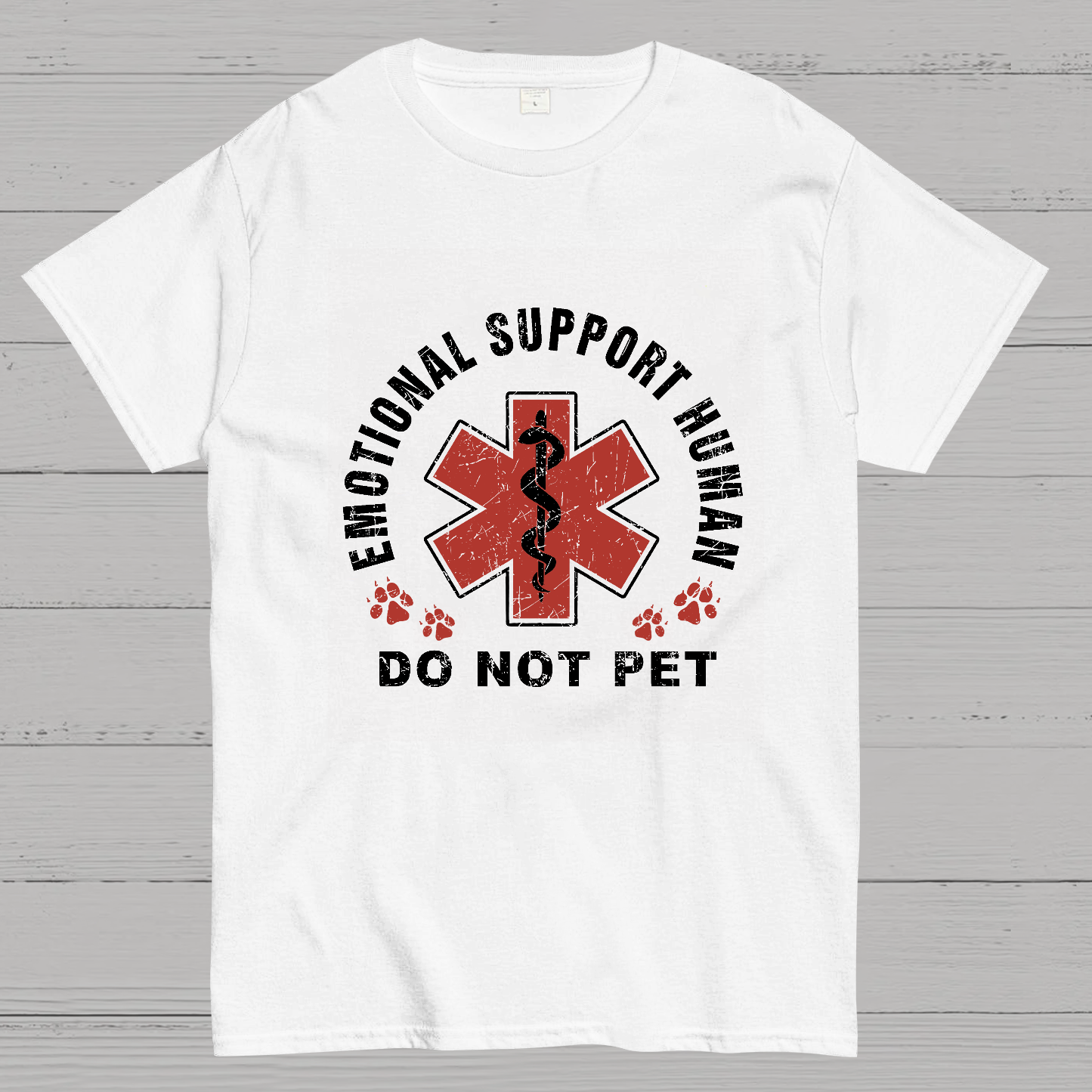 Emotional Support Human Geeky T-Shirt
