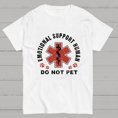 Emotional Support Human Geeky T-Shirt