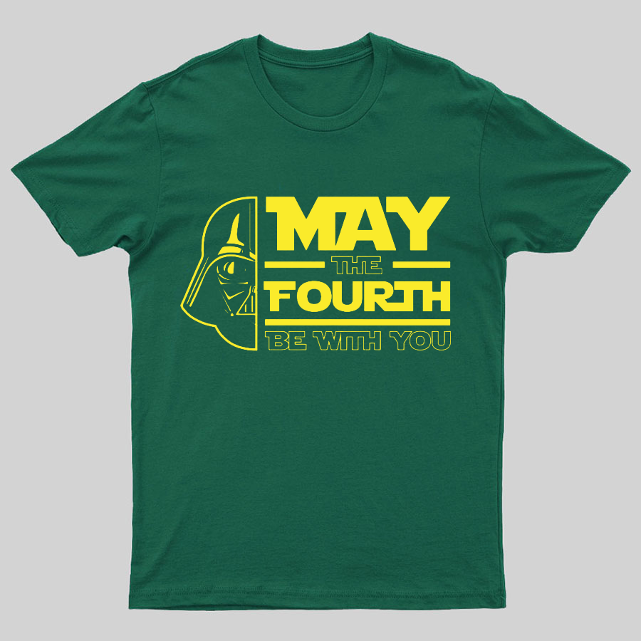 May The 4th Be With You Geeky T-Shirt