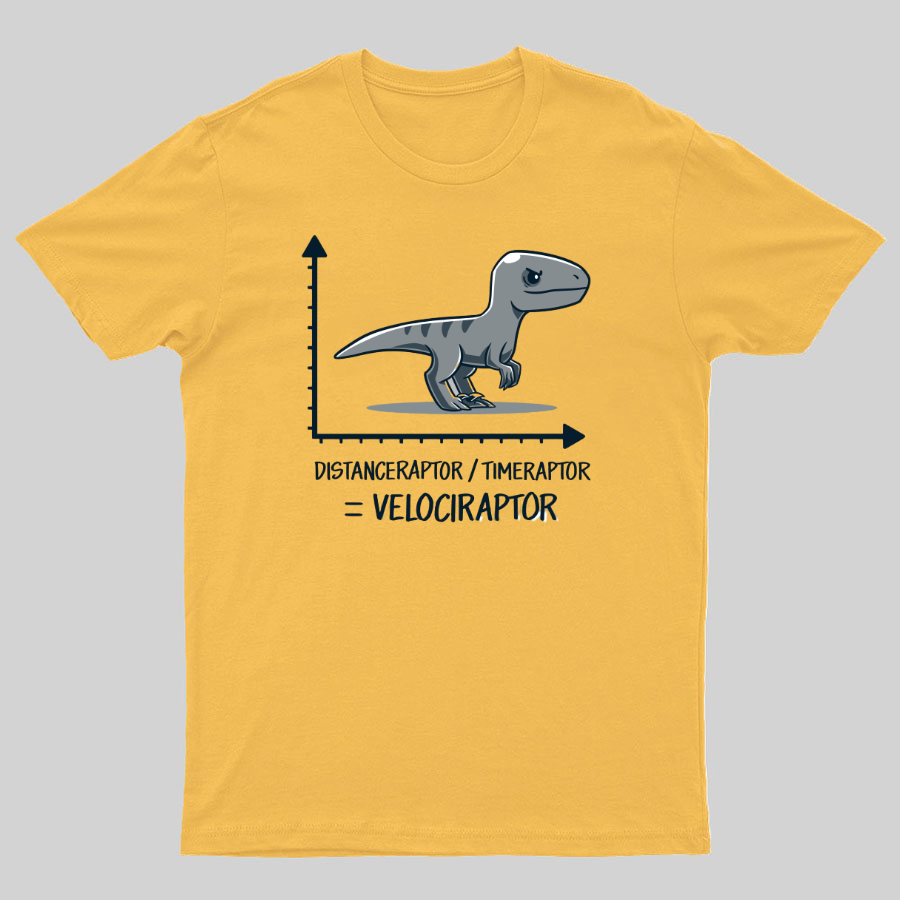 Velociraptor Geeky T-Shirt