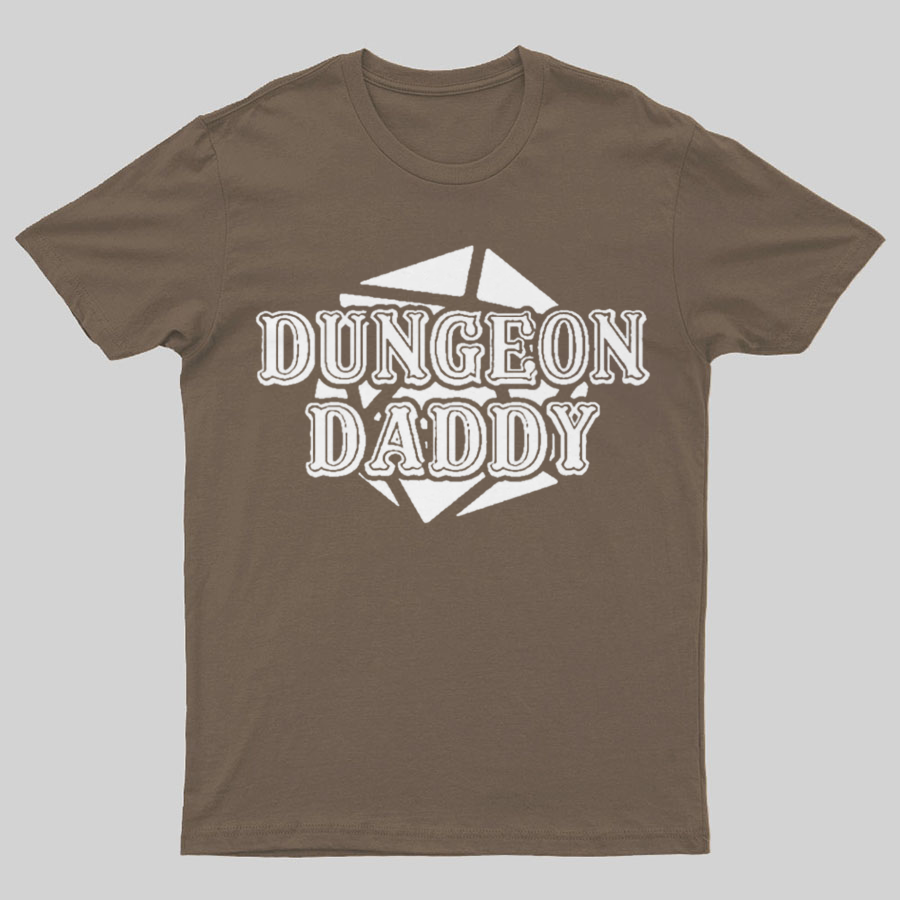 Dungeon Daddy Game Geeky T-Shirt