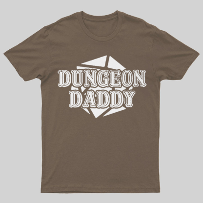 Dungeon Daddy Game Geeky T-Shirt