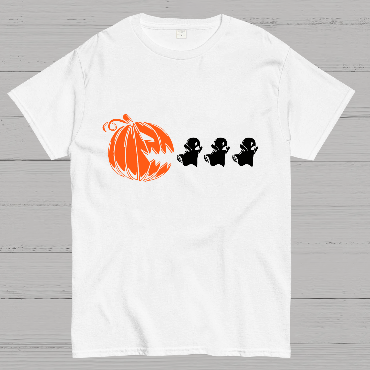 Funny Halloween Ghost  Geeky T-Shirt