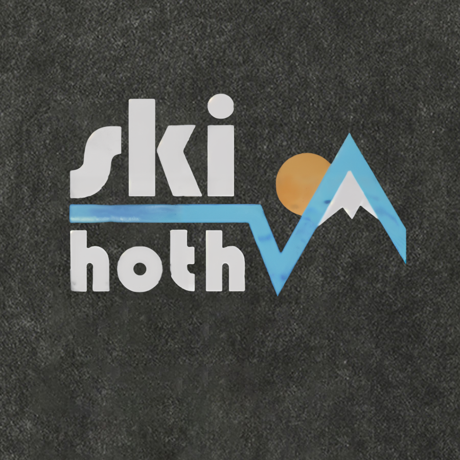 Ski Hoth Vintage Distressed T-shirt