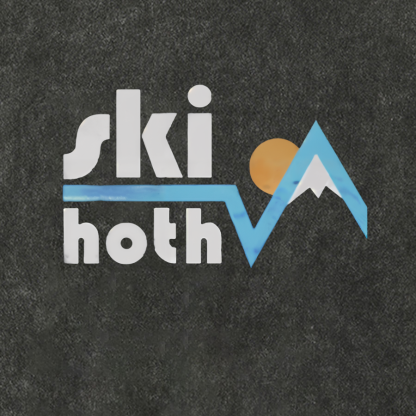 Ski Hoth Vintage Distressed T-shirt