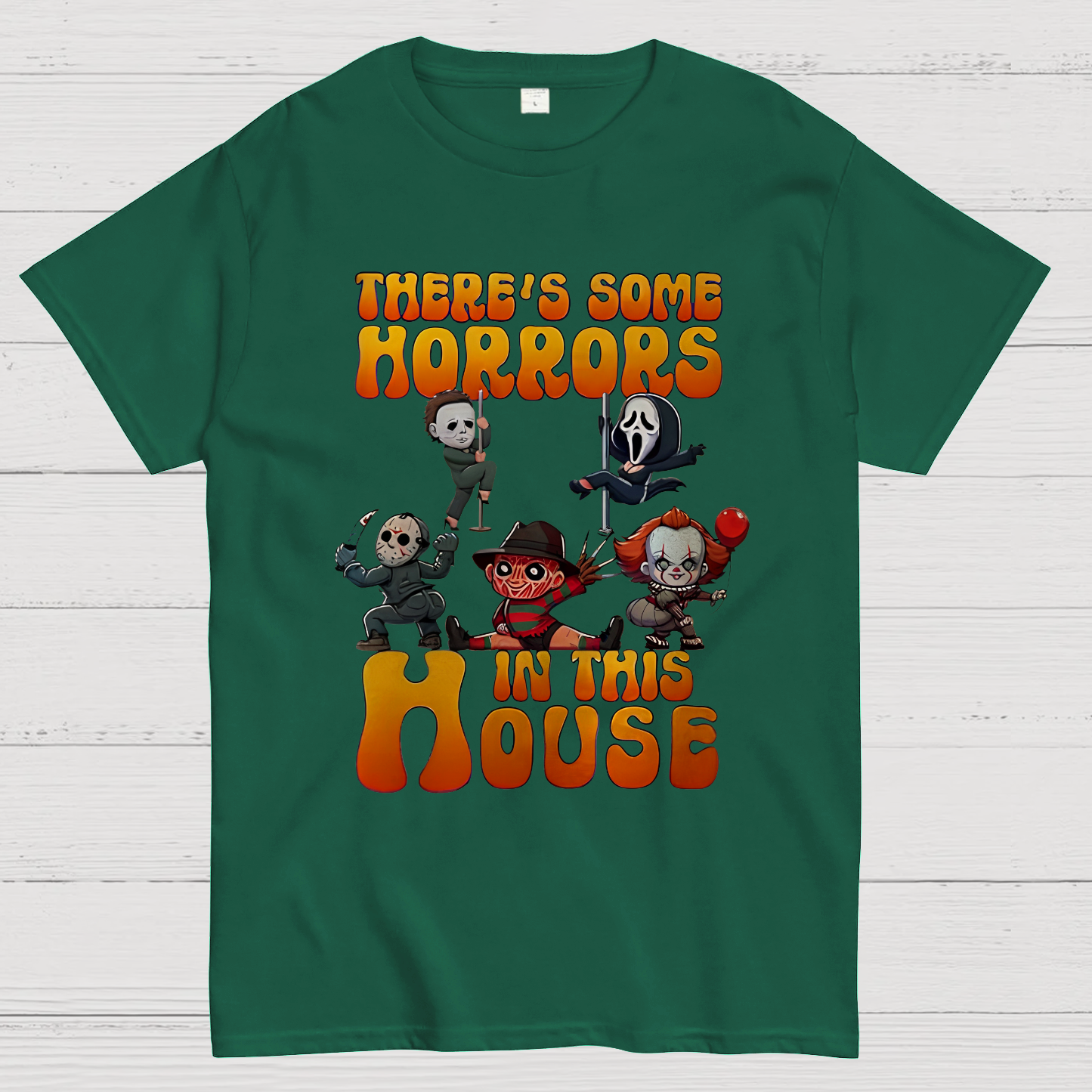Horror Movie Halloween Geek T-Shirt