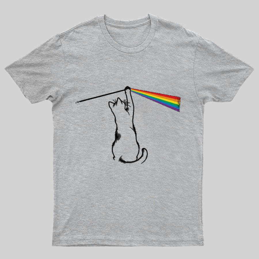 Funny Cat Geeky T-Shirt