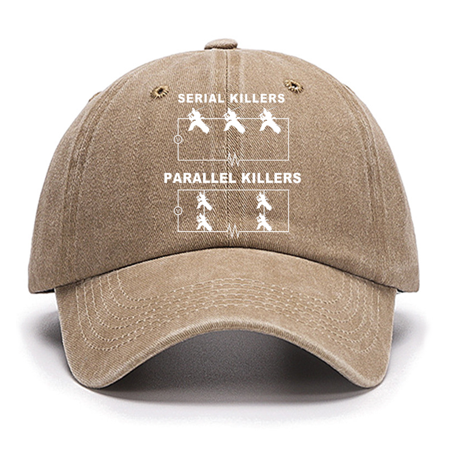 Serial Killers VS Parallel Killers Circuit Diagram Geek Science Cotton Hat