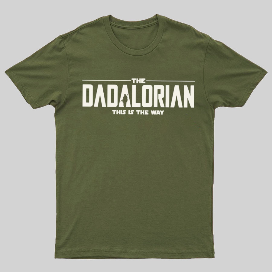 The Dadalorian Personalized Shirt Gift For Dad