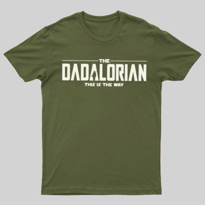 The Dadalorian Personalized Shirt Gift For Dad