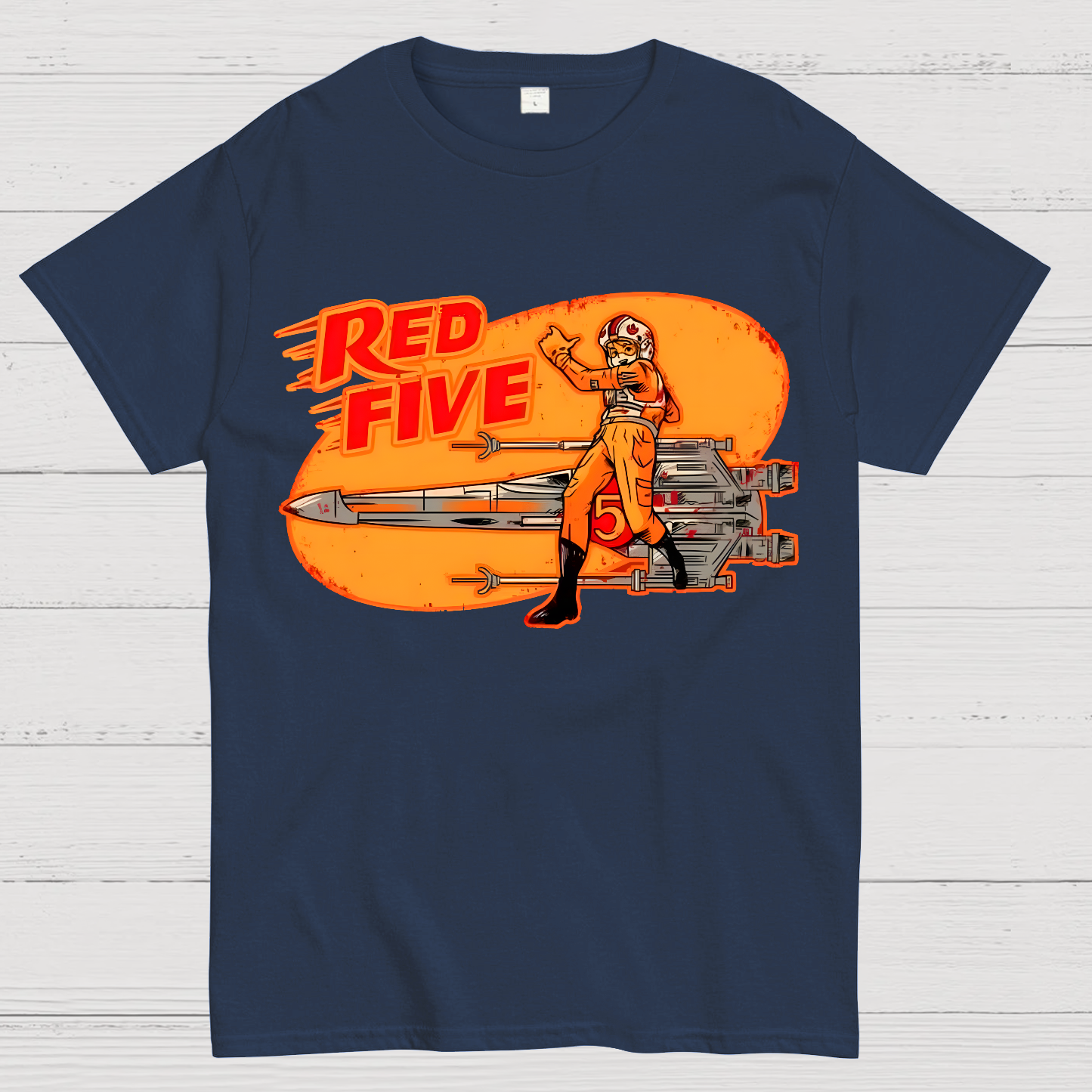 Red Five Stand by Geek T-Shirt
