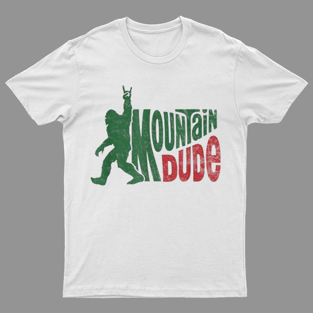 Mountain Dude Geeky T-Shirt