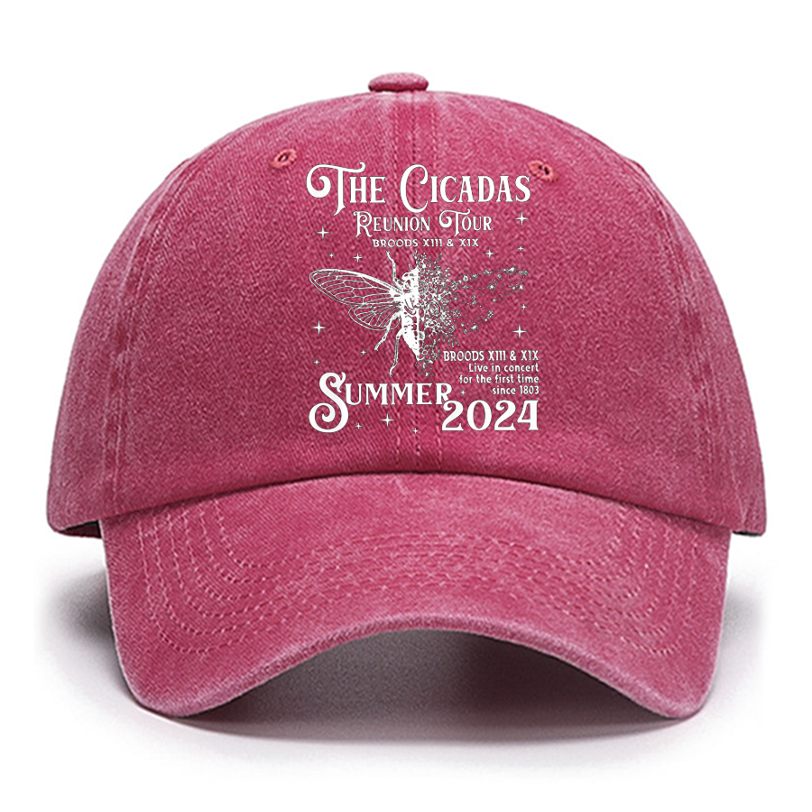 The Cicadas Reunion Tour Summer 2024 Cotton Hat