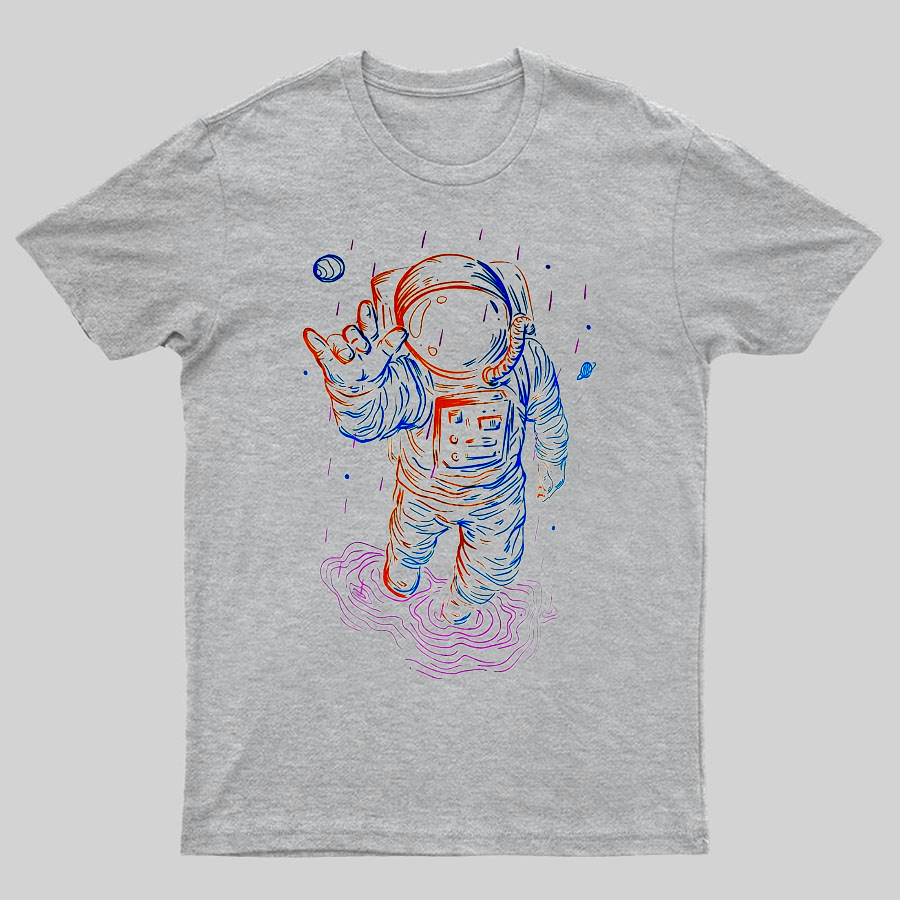 Travel In Space Funny Geeky T-Shirt