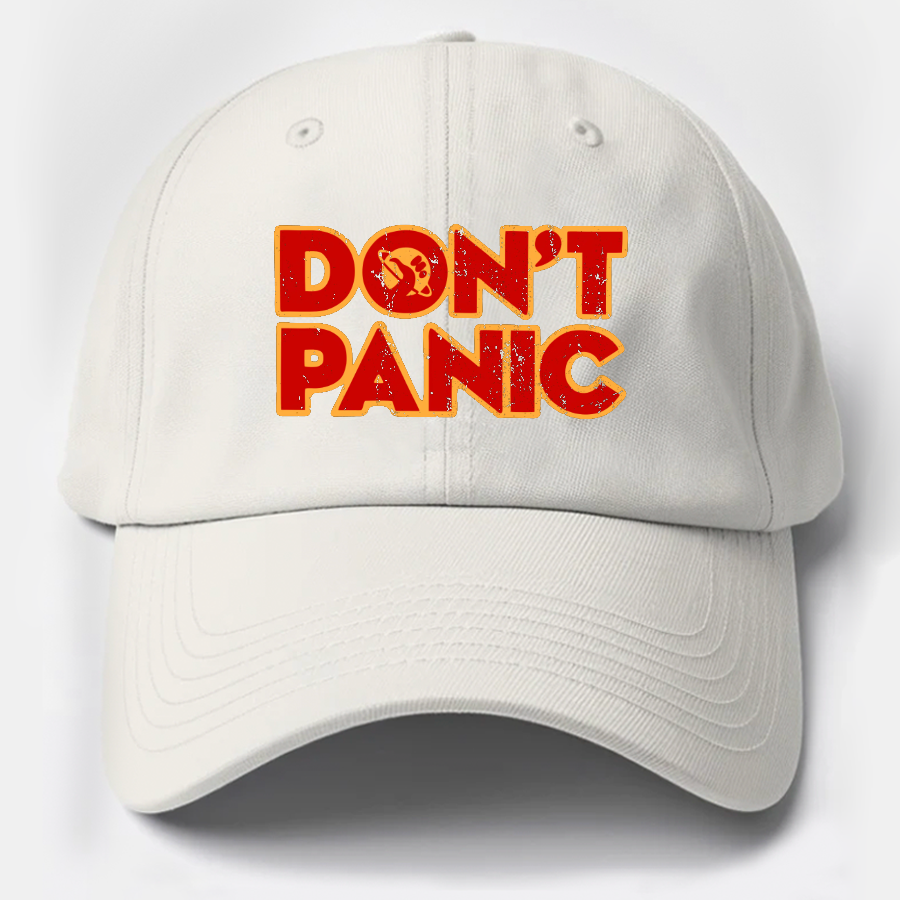 Dont Panic Cotton Hat