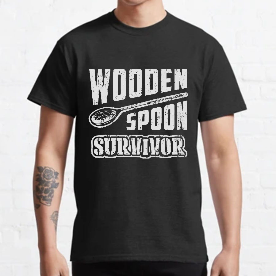 Wooden Spoon Survivor Geeky T-Shirt