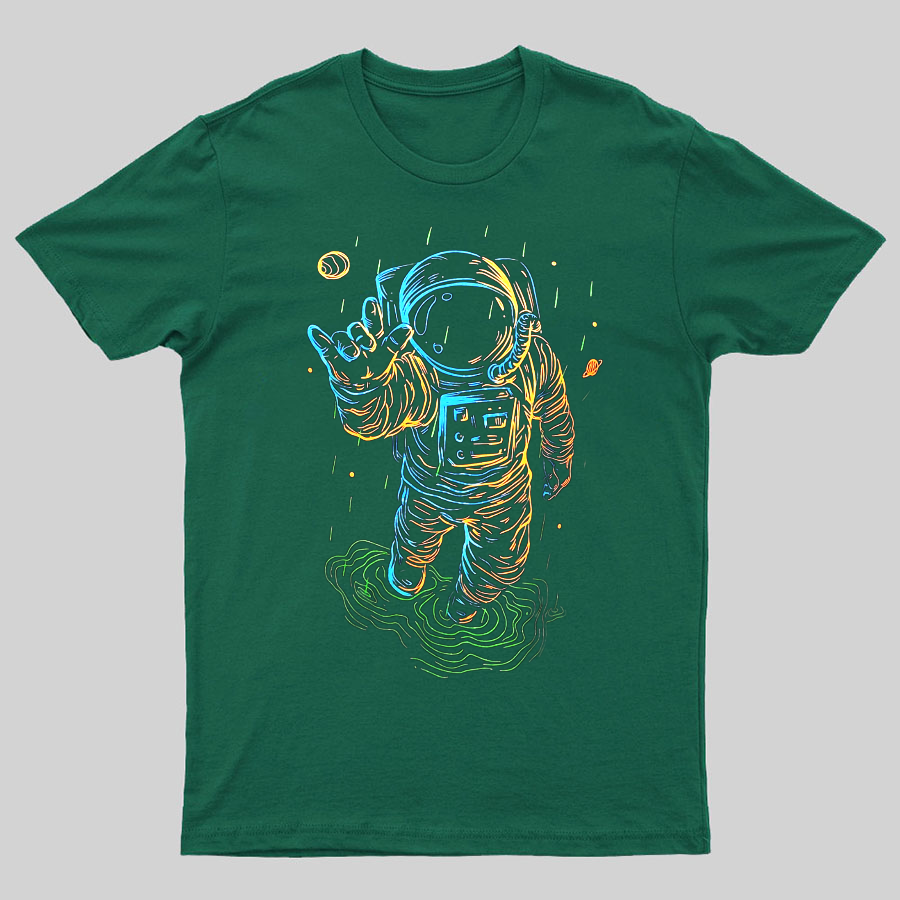Travel In Space Funny Geeky T-Shirt