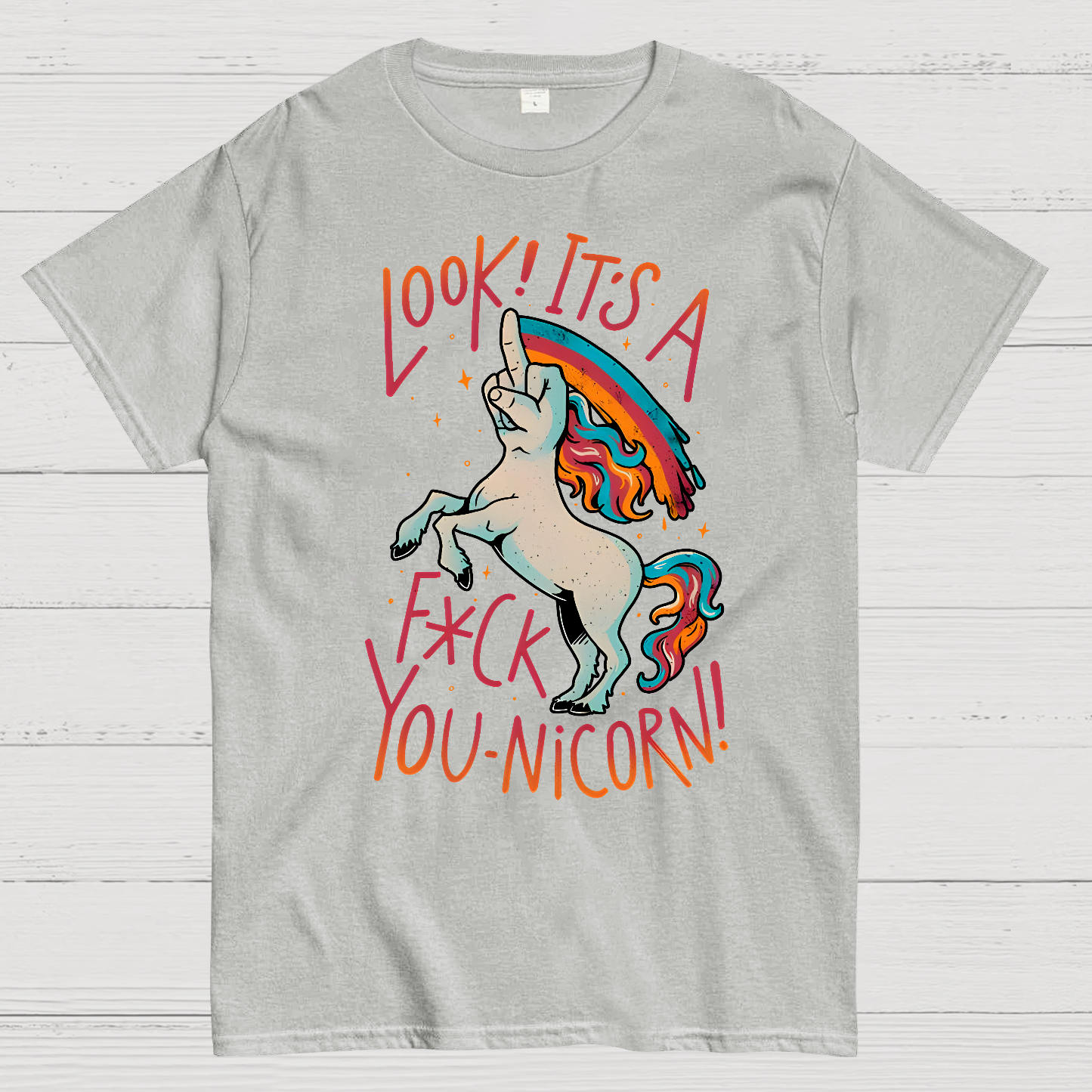 F-You Unicorn Geek T-Shirt