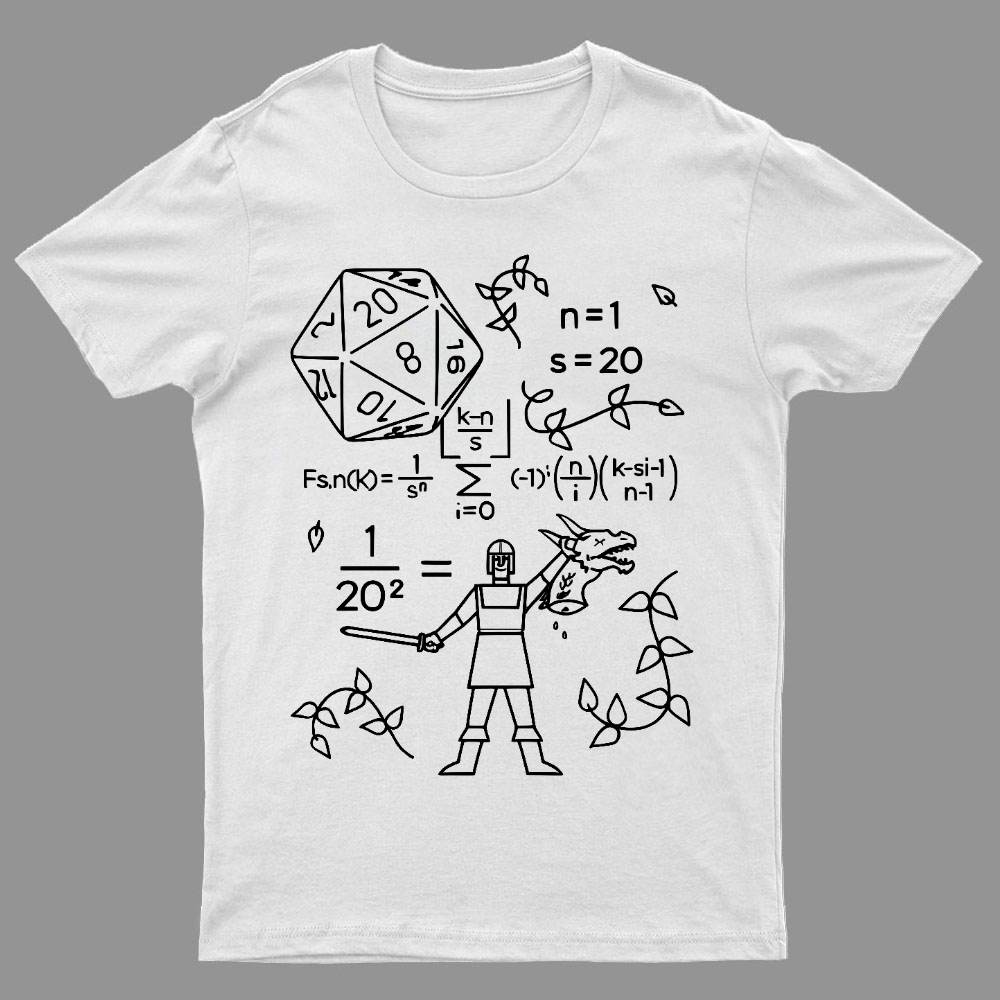 The Science Of a Rpg Geeky T-Shirt