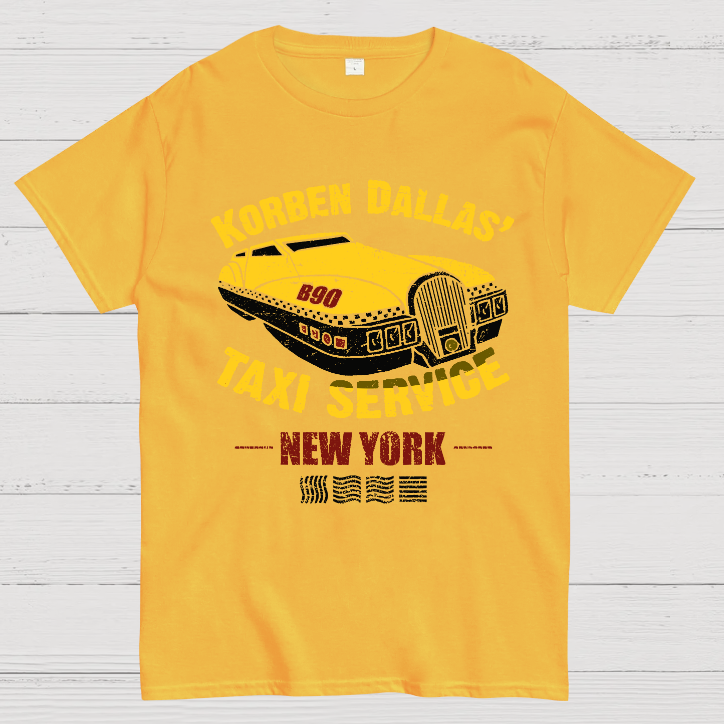 Korben Dallas' Taxi Service The fifth Nerdy T-Shirt