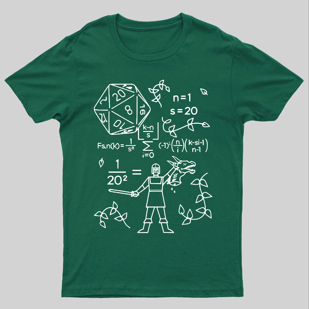 The Science Of a Rpg Geeky T-Shirt