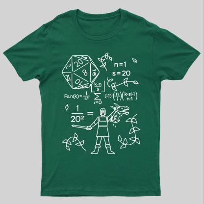 The Science Of a Rpg Geeky T-Shirt