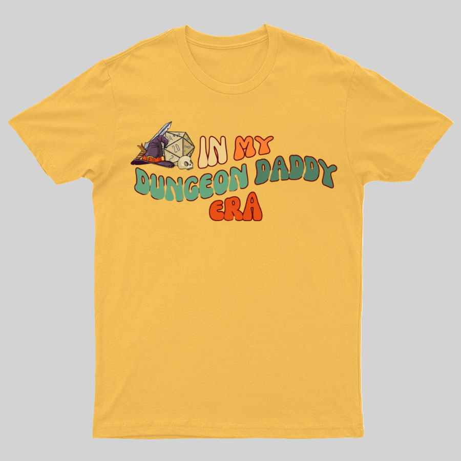 Dungeon Daddy Game Geeky T-Shirt