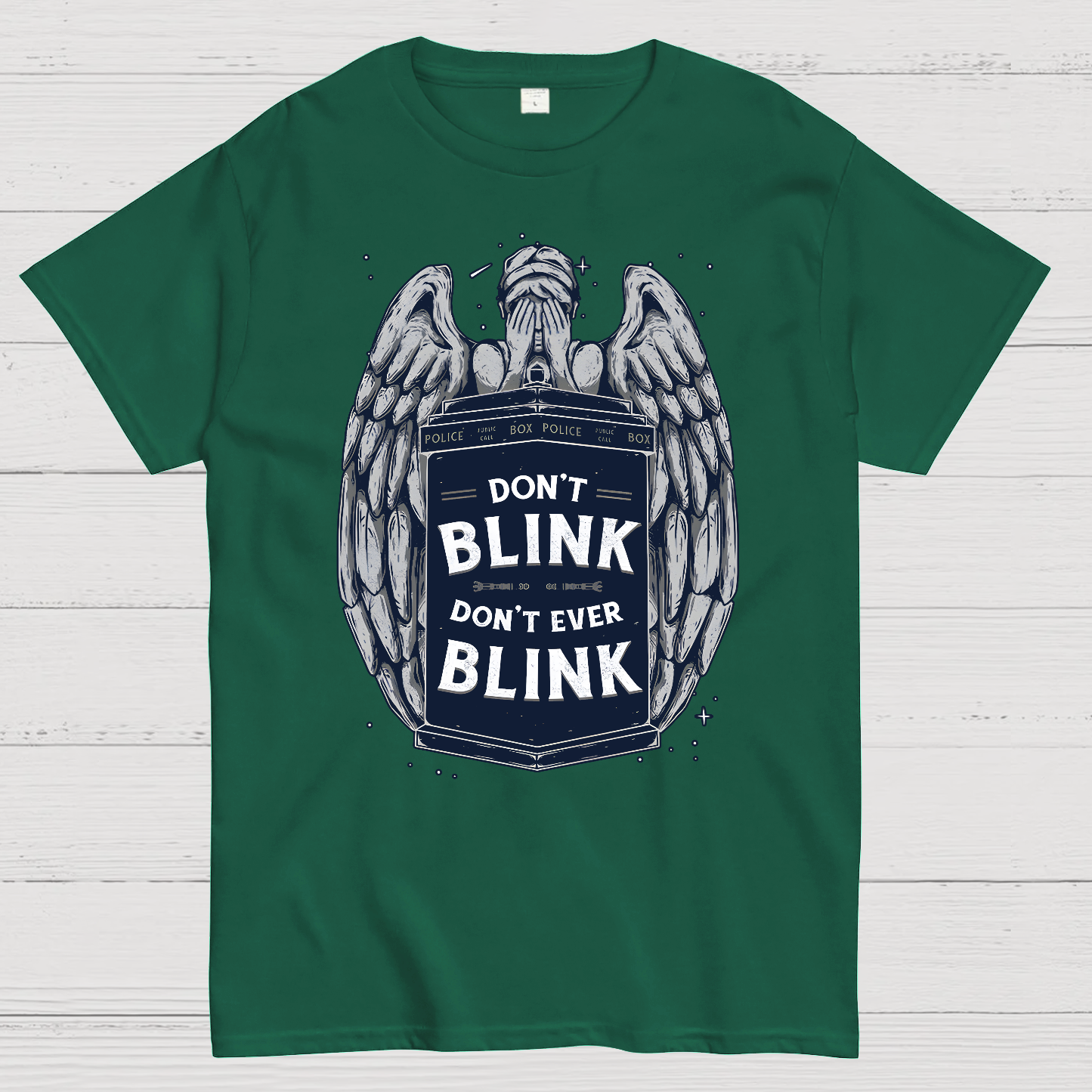 Doctor Who Don't Blink Geek T-Shirt