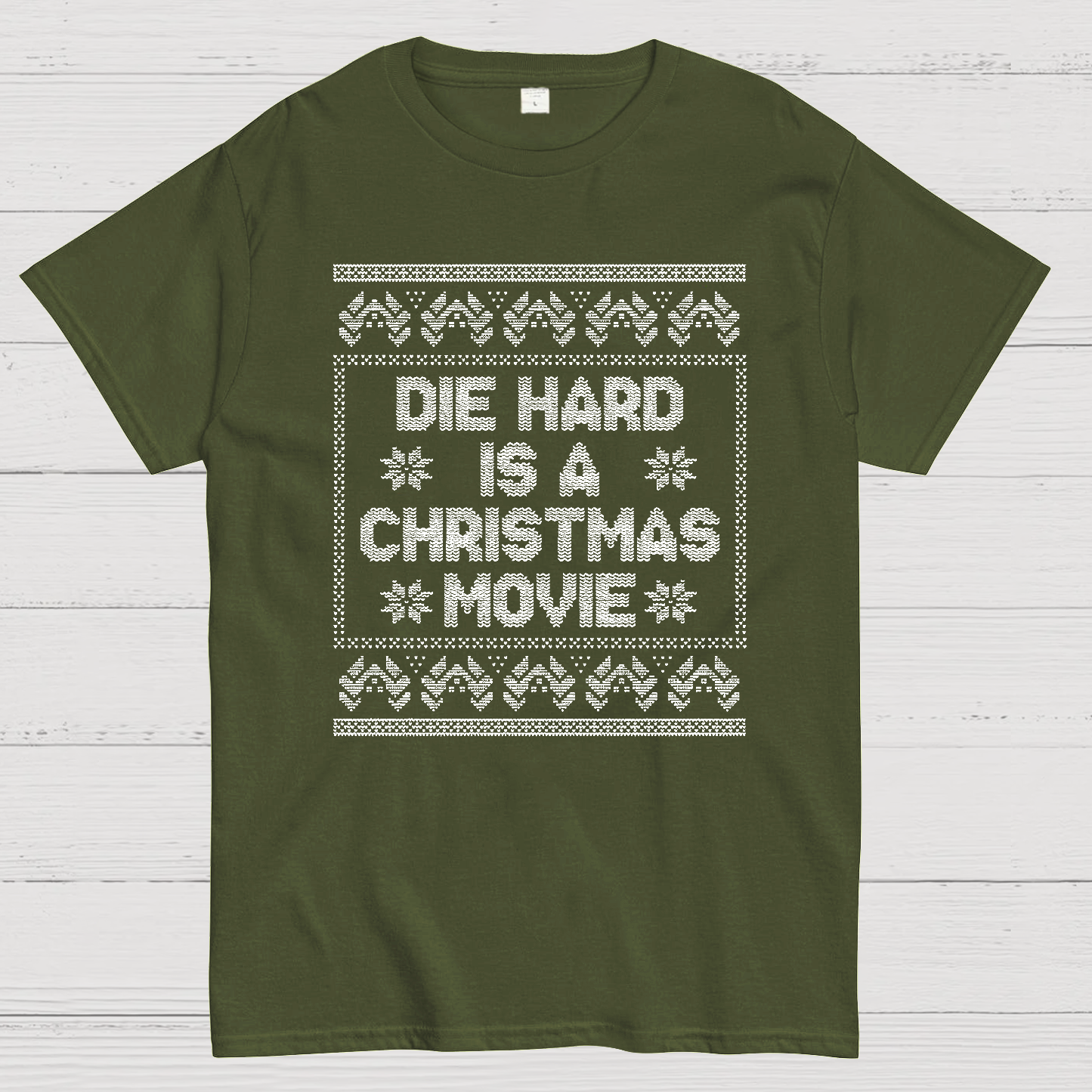 Die Hard Is A Christmas Movie Geek T-Shirt