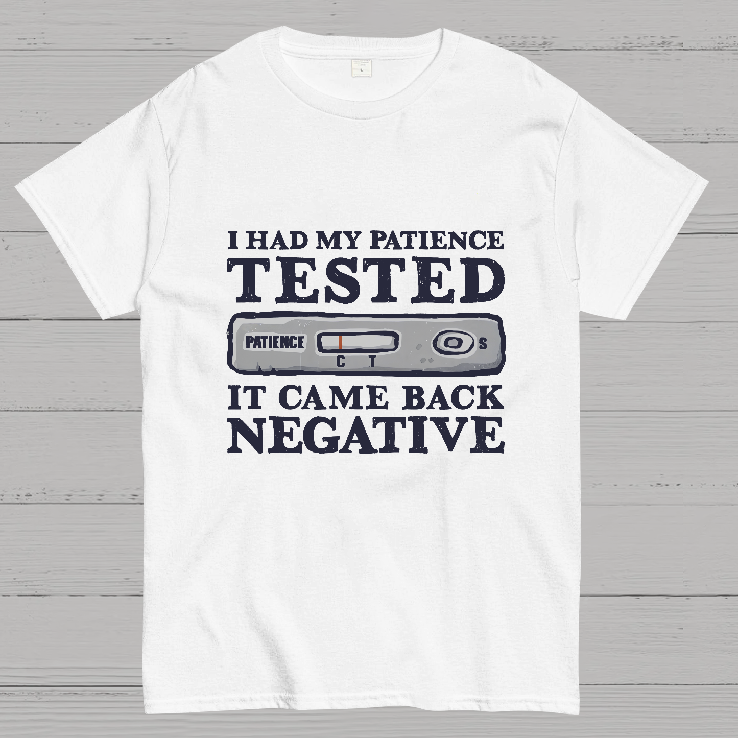 I Had My Patience Tested (Science) Geeky T-Shirt