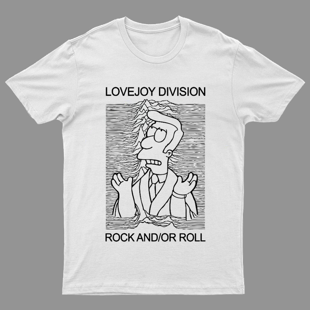 Lovejoy Division Rock And/Or Roll Geeky T-Shirt