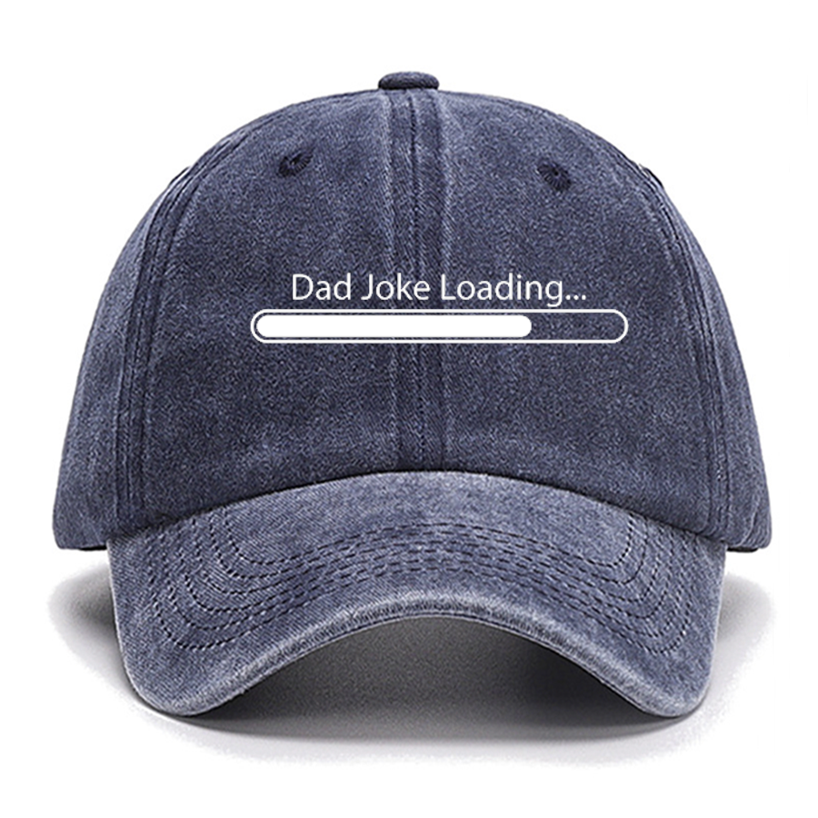Dad Joke Loading Funny Dad Cotton Hat