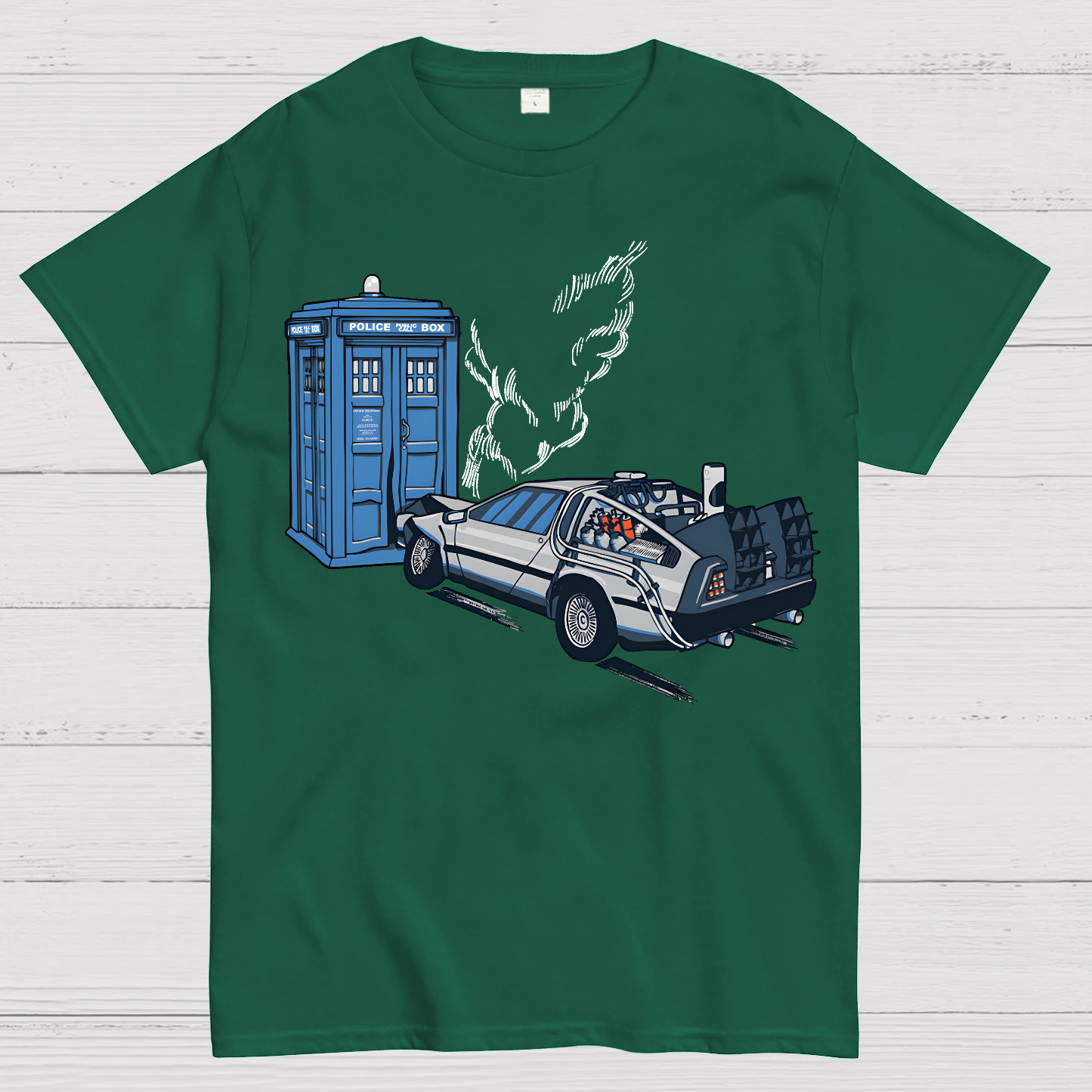 Doctor Who It Came Out Of Nowhere Geek T-Shirt