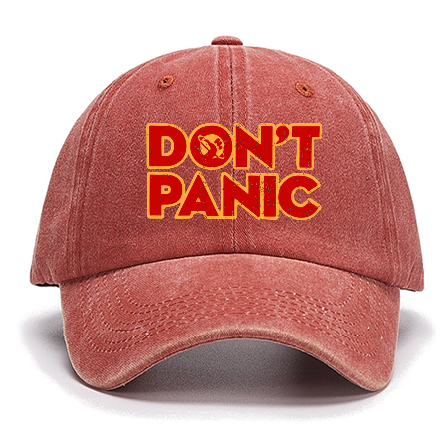 Dont Panic Cotton Hat