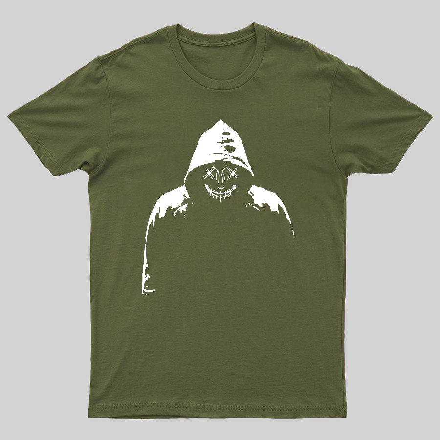 Hacker Silhouette Geeky T-Shirt