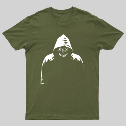 Hacker Silhouette Geeky T-Shirt