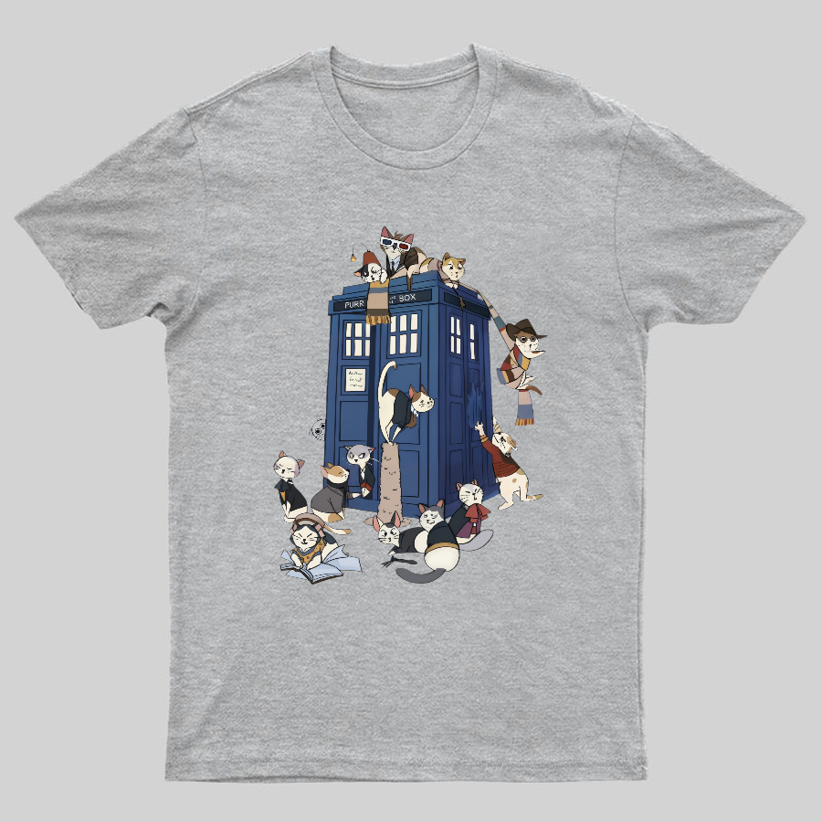 Doctor Cat Geeky T-Shirt