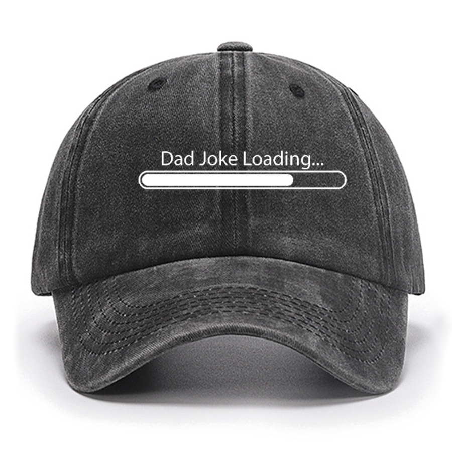 Dad Joke Loading Funny Dad Cotton Hat