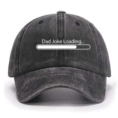 Dad Joke Loading Funny Dad Cotton Hat