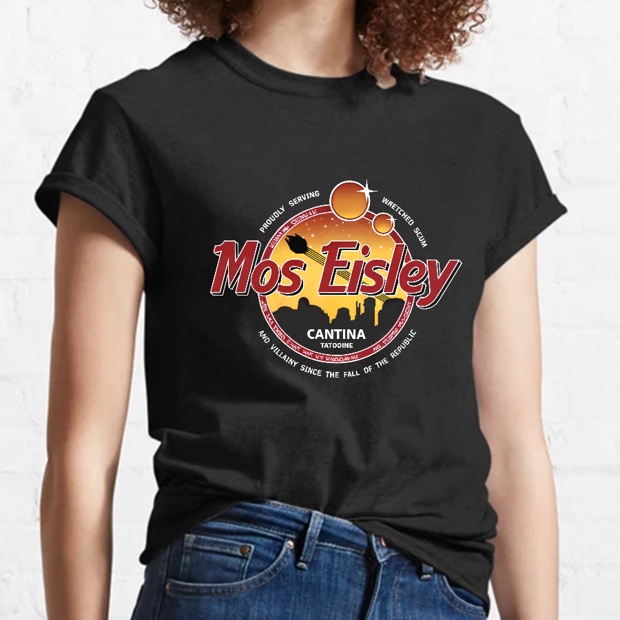 Mos Eisley Tatooine Geeky T-Shirt